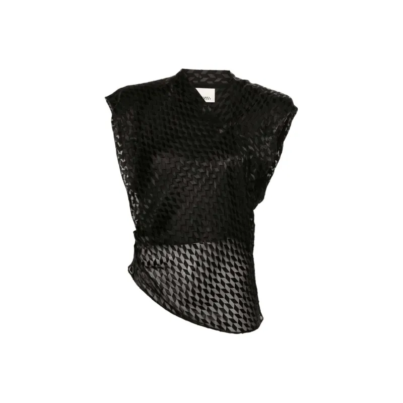 ISABEL MARANT Keddy Asymmetric Top-0
