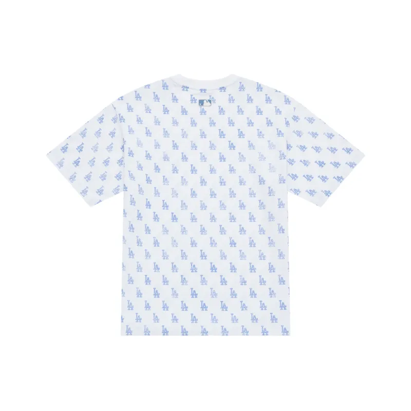 MLB MONOGRAM Collection Los Angeles Dodgers SS25 T Shirt Unisex Dark Blue-2