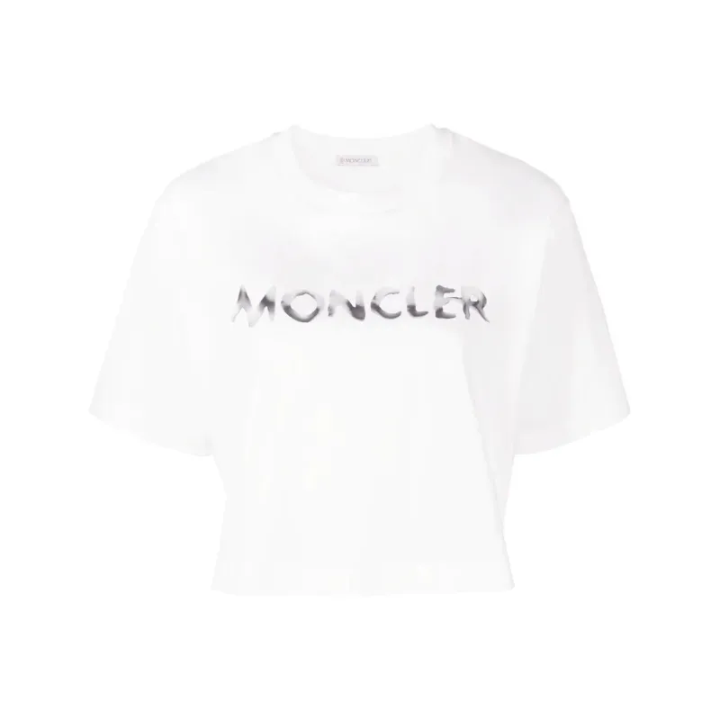 Moncler Crop Tops Women's White-0
