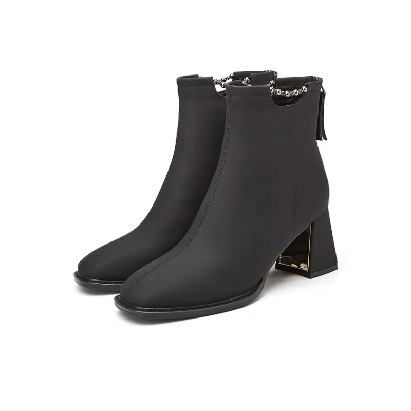 DAPHNE Ankle Boots Women's Black, Green-2