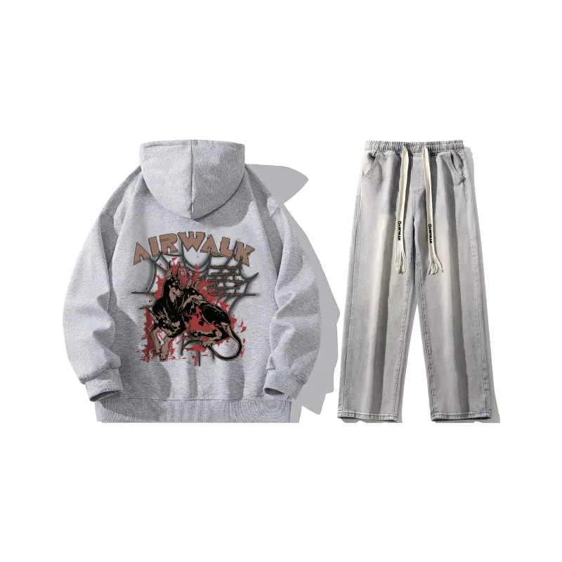 Airwalk Sweatshirt Sets Unisex-26