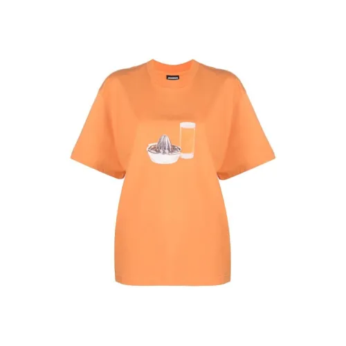 Jacquemus Le T Shirt Succo Orange Juice T Shirt Orange