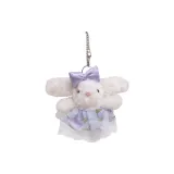 Purple Fabric Skirt-Summer Princess Bunny Ear Drop