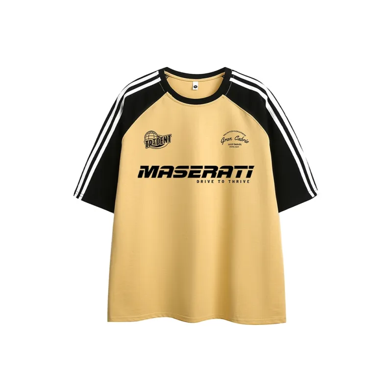 Maserati Raglan Sleeve T Shirt Unisex-10