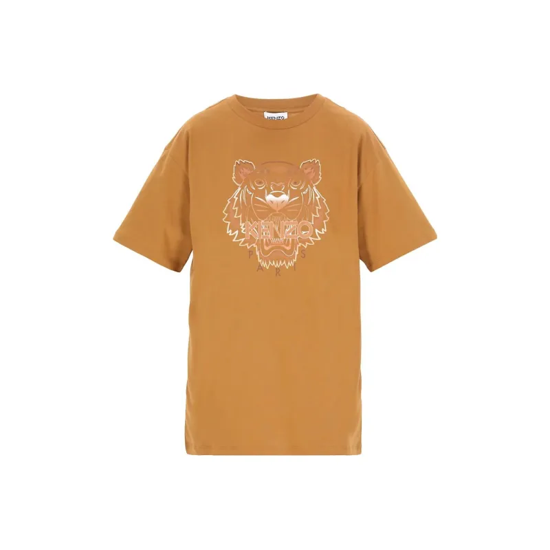 KENZO T-Shirts Women's Brown-0