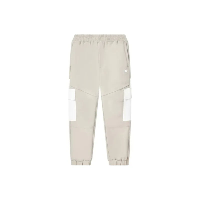 FILA Knitted Sports Pants Men's Light Nude-0