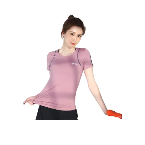 Barbie Yoga T Shirt Women's Light Lotus Root