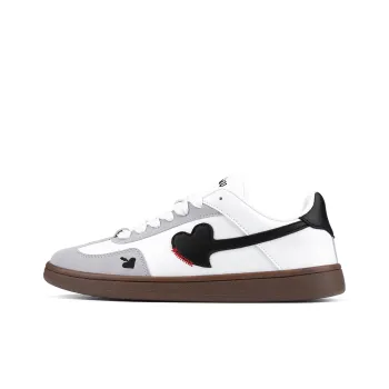 AND U Slip Resistant And Abrasion Resistant Coverage Low Top Heartfelt Artistic Skateboard Shoes Unisex