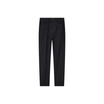 Jiumuwang Men's Pants Expert SS25 Casual Pants Men's Black + Narrow legged Version