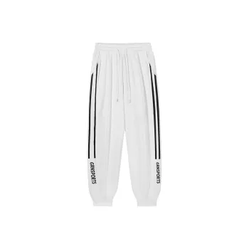 K bird Knitted Fabric Casual Pants Unisex