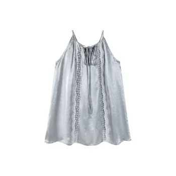 CARIEDO Tank Tops Women's Straw Color