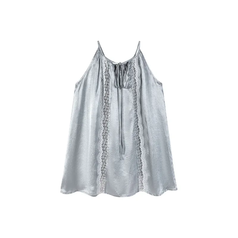 CARIEDO Tank Tops Women's Straw Color-0
