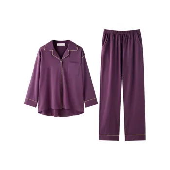 Meonsill Pajama Set Women's Purple