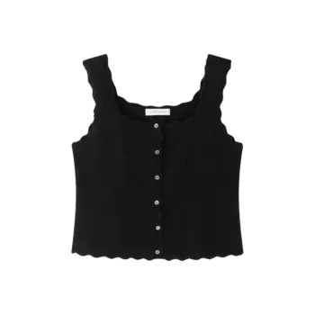 VIKTORIACHAN FW24 Tank Tops Women's Black