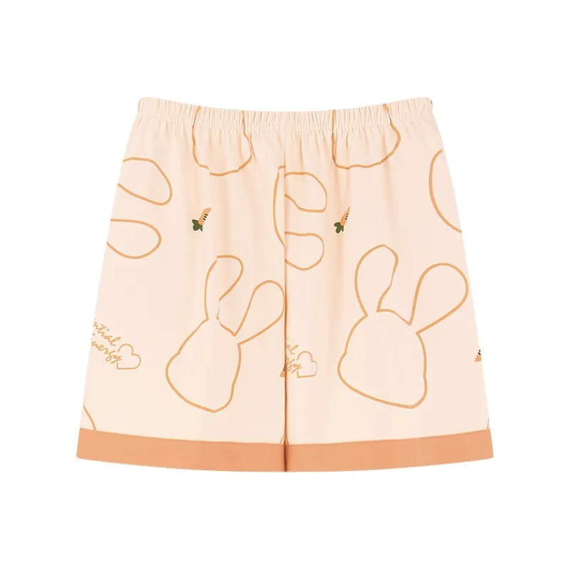 ROMANTIC·SPRING Pajama Pants Women's Image Color-0
