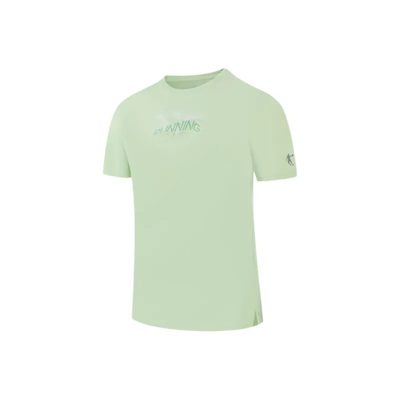 QIAODAN Sports Life Collection T Shirt Men's Iridescent Green-0