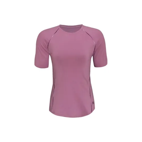 Under Armour Raglan Sleeve T Shirt Women's Pink