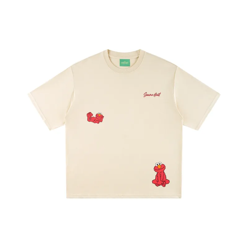 SESAME STREET [ELMO Collection] Short Sleeved T Shirts Unisex-6