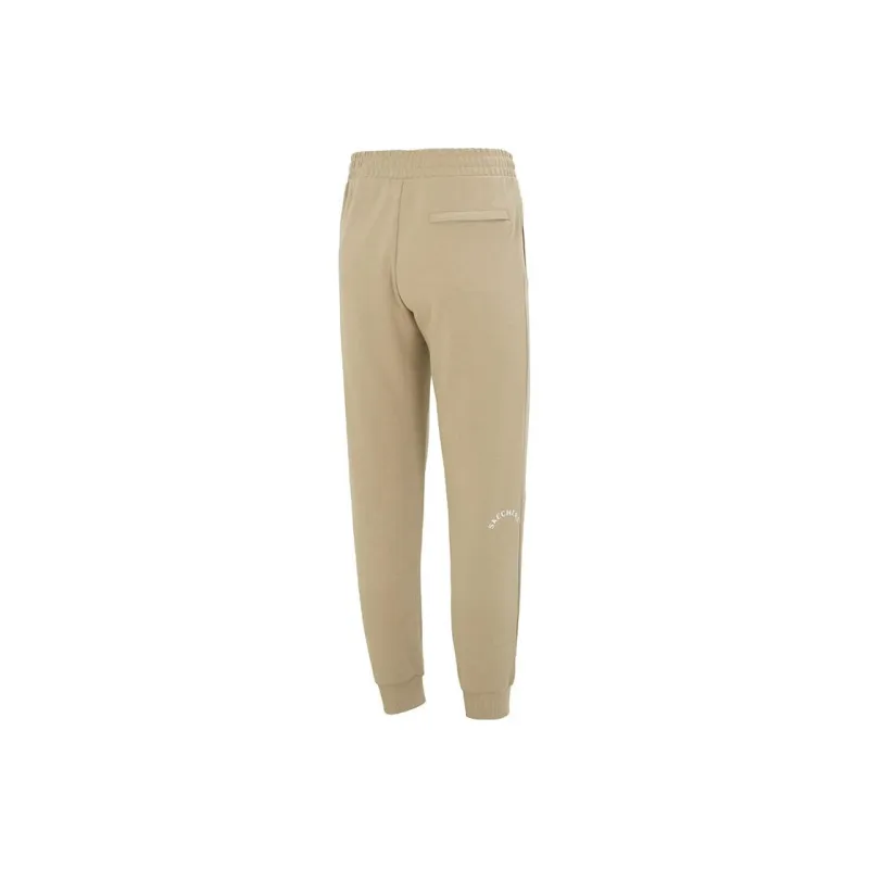 Skechers Colorful Sports Pants Men Beige Brown-0
