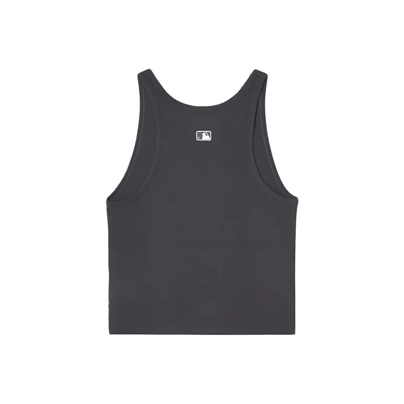 MLB New York Yankees Tank Top Women's Charcoal Gray-0