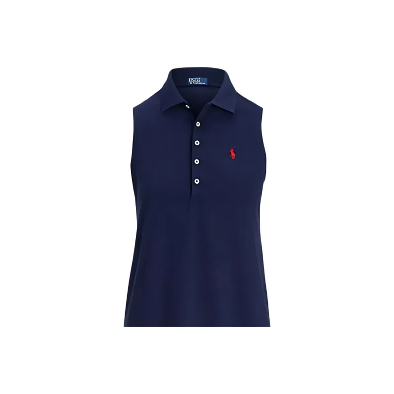 Polo Ralph Lauren Polo Pony embroidered Mid Dress-1