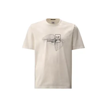 C.P.Company T Shirt Men's Gauze White