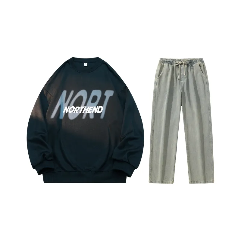 Northend Sweatshirt Sets Unisex-0