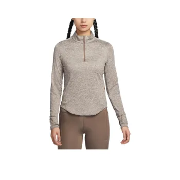 Nike Swift UVDri Fit T Shirt Women's Mink Brown/Heather Brown
