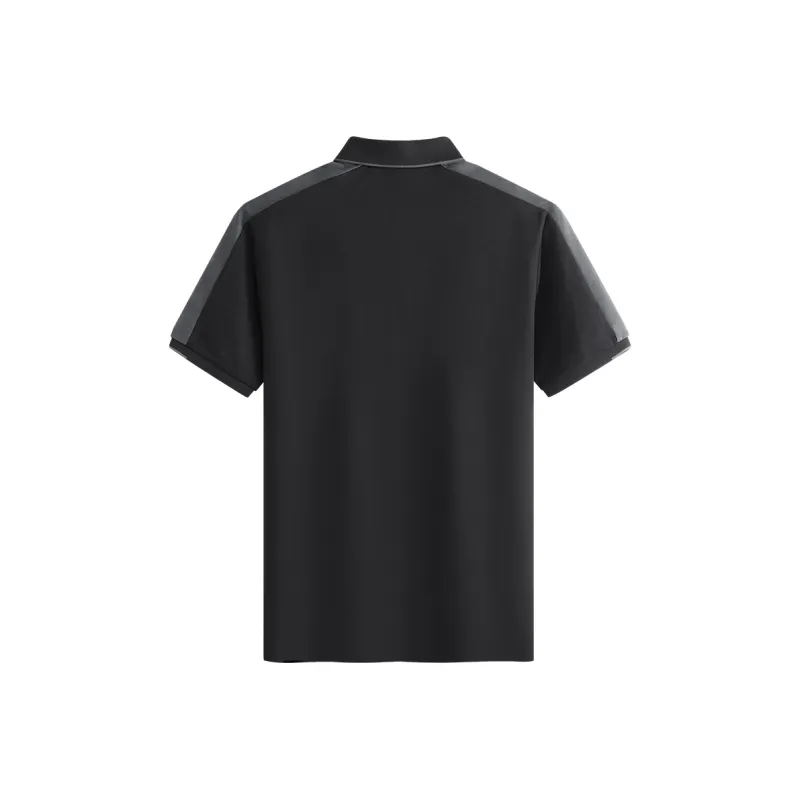 Dance With Wolves Polo Shirt Men's Black-1