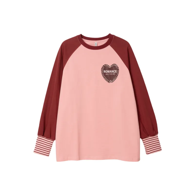 FAWENXIANGZI T Shirt Women's Pink-0