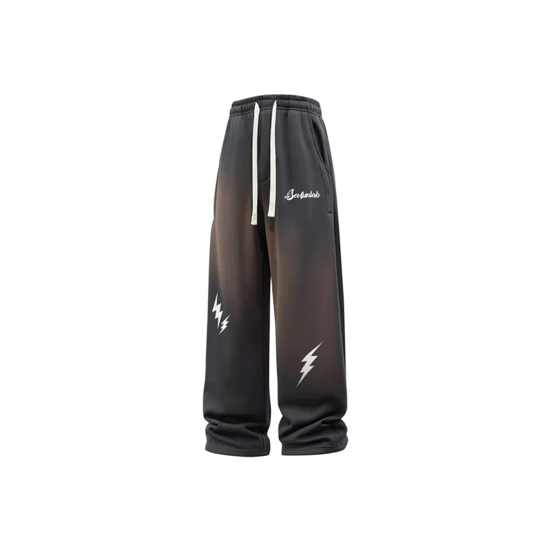 7 SEVFUN Casual Pants Unisex Dark Gray-1