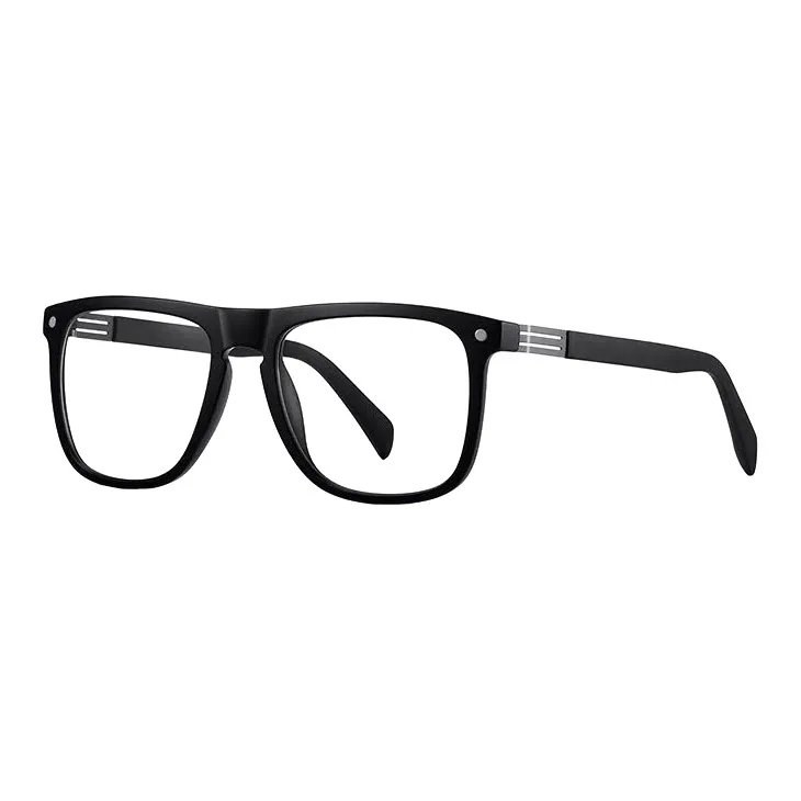 JUICE BABY TR/Memory Plastic Metal Square Sunglass Myopia Frame Unisex-4
