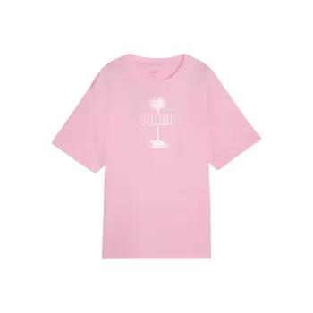 PUMA T-Shirt Women's Pink Purple