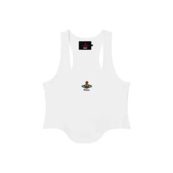 PALACE X Vivienne Westwood Corset Rib Vest 'White'