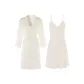 Champagne Nightgown+Sleep Robe