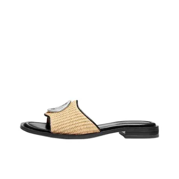 MICHAEL KORS Hannah Slide Slippers Women's Black