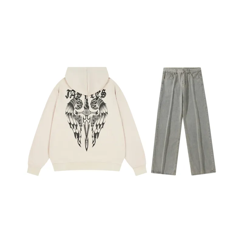 Jaslcs Sweatshirt Sets Unisex-5