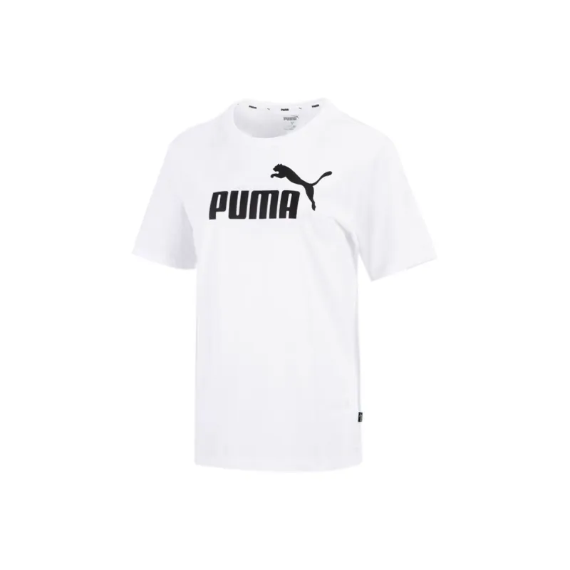 PUMA T Shirts Women's White-0