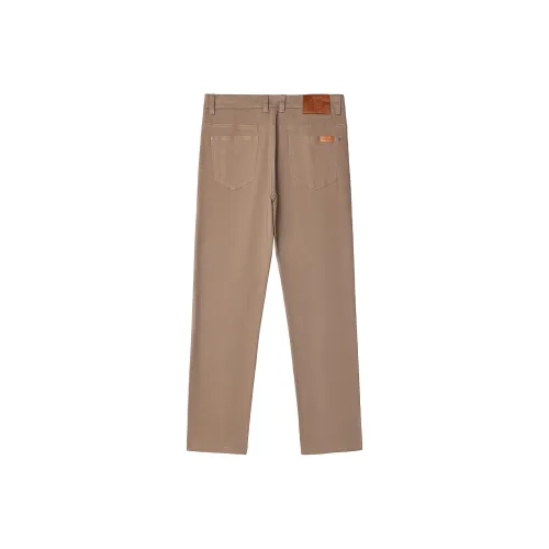 Jeep Casual Pants Unisex Khaki