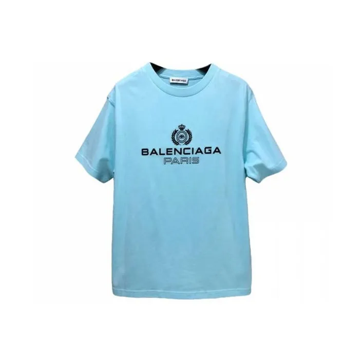 Balenciaga SS21 T Shirt Women's Blue-0
