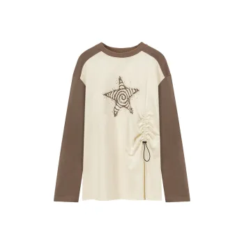 NO ONE ELSE Raglan Sleeve T Shirt Women's Ecru