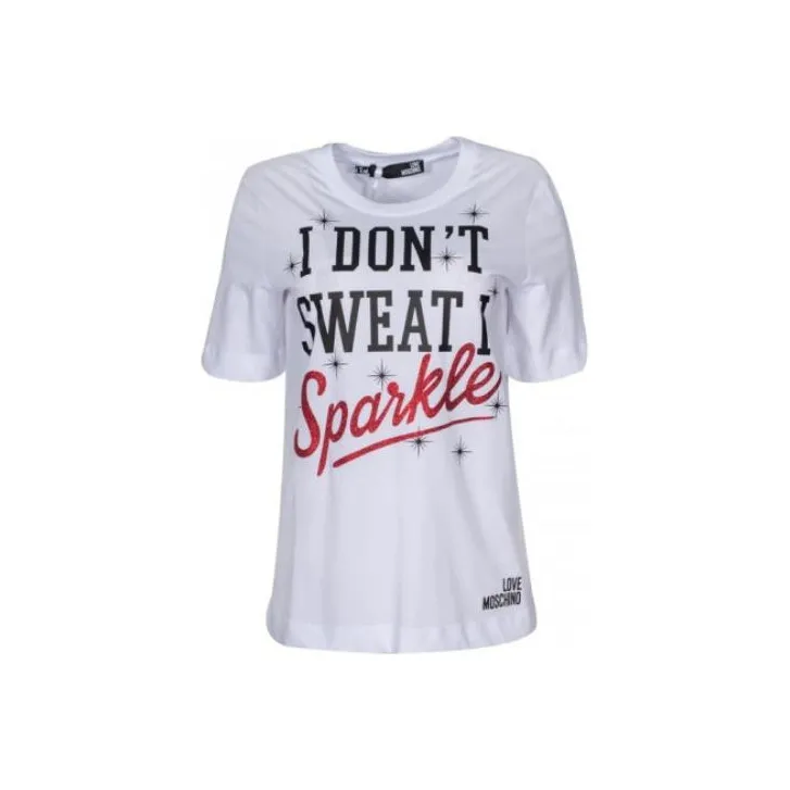 LOVE MOSCHINO T Shirts Women's White-0