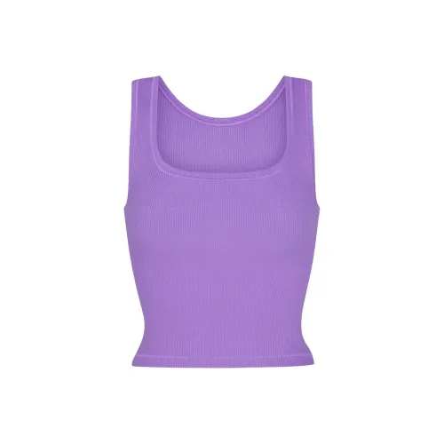 SKIMS Tank Tops Women's ULTRA VIOLET/Ultraviolet