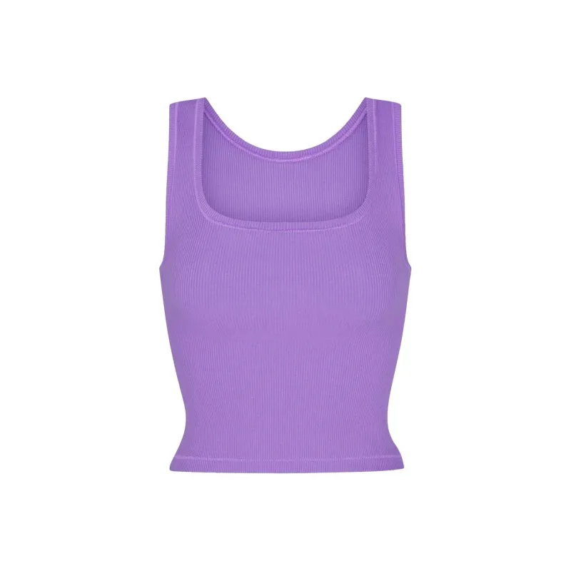SKIMS Tank Top Women's ULTRA VIOLET/Ultraviolet-0