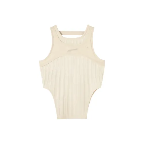 PUMA Tank Tops Women's Snow White