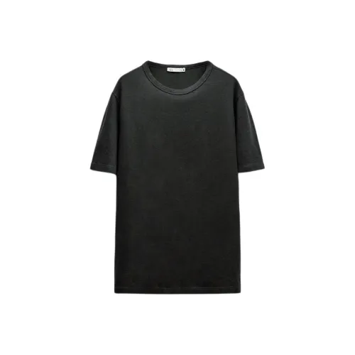 ZARA T-Shirts Women's Gray