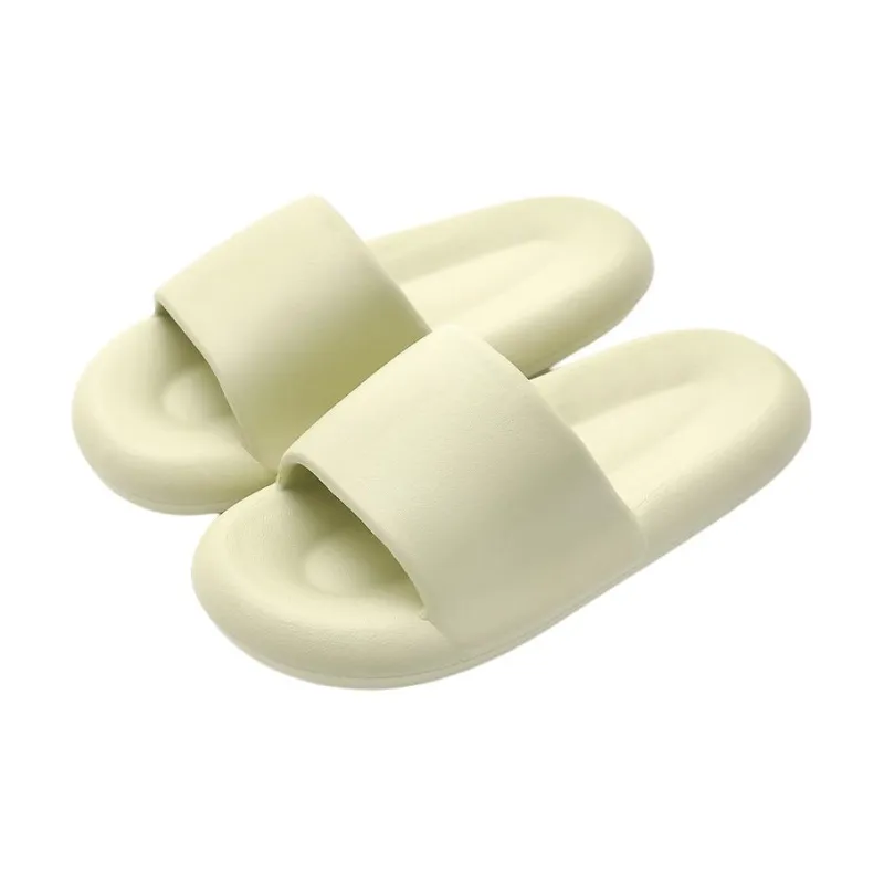 Ganshu Platform Slip Resistant Home Slippers With Squashy And Bouncy Feeling For Women's-3
