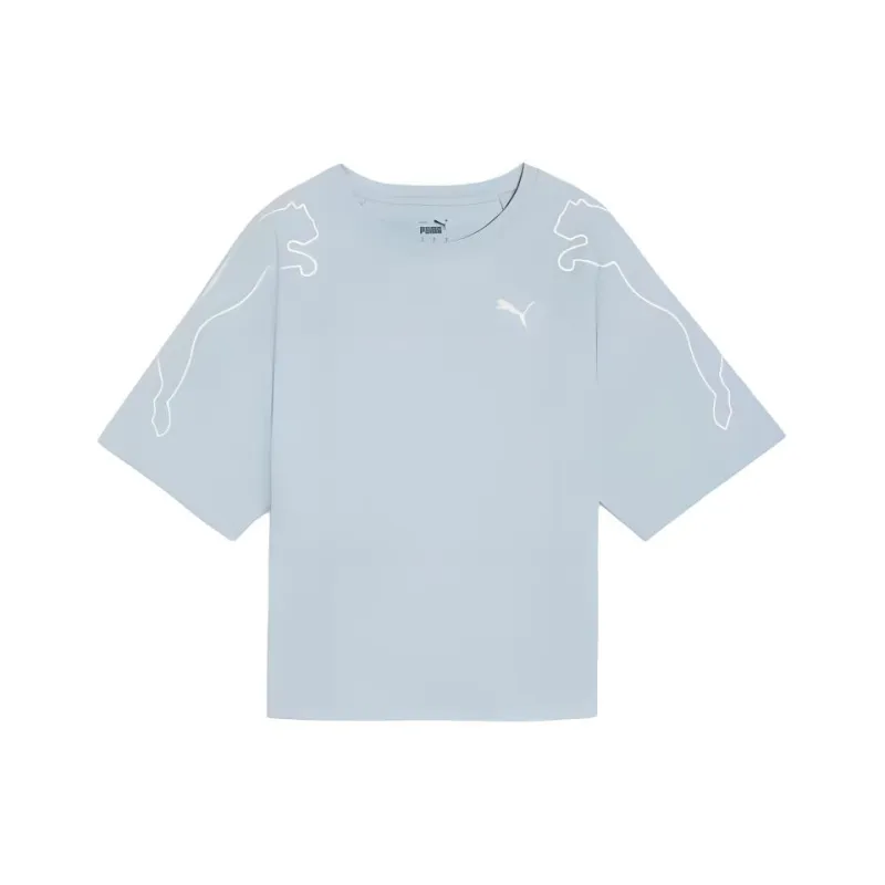 PUMA T-Shirt Women's Turquoise Surfing-0