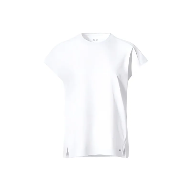 UNIQLO x RUIDIANYUNDONGYUAN LIANMINGXILIE T-Shirt Women's White-0
