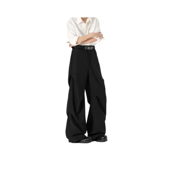 ROSECREED Casual Pants Unisex Black